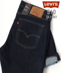 Levi's/リーバイス LEVI'S PREMIUM 510 BIG”E” SKINNY ストレッチデニム スキニーフィット ワンウォッシュ ジーンズ メンズ ボトムス/507718362
