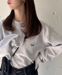 THE FOX COLLECTION/ザフォックスコレクション THE FOX COLLECTION 【THE FOX】basic Crew sweat キツネワッペン トレーナー 無地 スウェット/507720046