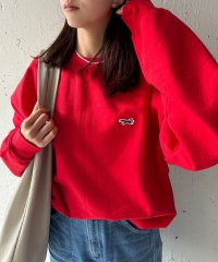 THE FOX COLLECTION/ザフォックスコレクション THE FOX COLLECTION 【THE FOX】basic Crew sweat キツネワッペン トレーナー 無地 スウェット/507720046