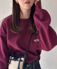 THE FOX COLLECTION/ザフォックスコレクション THE FOX COLLECTION 【THE FOX】basic Crew sweat キツネワッペン トレーナー 無地 スウェット/507720046