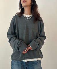 vieux by MAISON BREEZE/ヴィユー バイメゾンブリーズ vieux by MAISON BREEZE V neck loose light knit/507720057