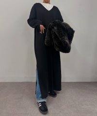 vieux by MAISON BREEZE/ヴィユー バイメゾンブリーズ vieux by MAISON BREEZE V neck knit long one－piece/507720058