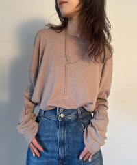 vieux by MAISON BREEZE/vieux by MAISON BREEZE シアー 透け感 Tシャツ ロンT トップス 長袖 Sheer long sleeve Tee/507720060