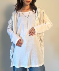 vieux by MAISON BREEZE/vieux by MAISON BREEZE シアー 透け感 Tシャツ ロンT トップス 長袖 Sheer long sleeve Tee/507720060