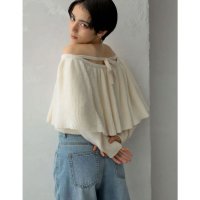 MEISM/ミズム MEISM [2024－25 WINTER COLLECTION][MEISM by Re:EDIT]3WAYラッフルフリルニットプルオーバー/507720573