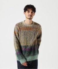 GARDEN/YOKE/ヨーク/KID MOHAIR WOOL BRUSHED TREE JAQUARD SWEATER/507721924
