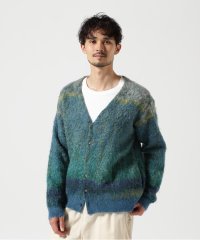 GARDEN/YOKE/ヨーク/KID MOHAIR WOOL BRUSHED TREE JAQUARD CARDIGAN/507721925