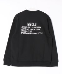 メゾンクラブ MAISON CLUB Military Back Print Sweater/ ミリタリーバックプリントスウェット MZCLB