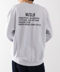 MAISON CLUB/メゾンクラブ MAISON CLUB Military Back Print Sweater/ ミリタリーバックプリントスウェット MZCLB/507722598