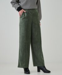 SHOO・LA・RUE　DRESKIP/シューラルー／ドレスキップ SHOO・LA・RUE/DRESKIP スエード調ポンチピンタックワイドパンツ/507722650