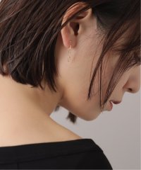 Lilas/《予約》プレイドクリップチェーンピアス K10（両耳）/507722733