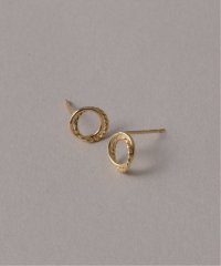 Lilas/ダブルサークルツイストピアス K18（両耳）/507722738
