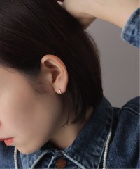 Lilas/ワイヤーラインピアス K18（両耳）/507722739