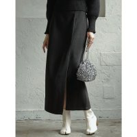 Re:EDIT/リエディ Re:EDIT [2024－25 WINTER COLLECTION]起毛フロントスリットタイトスカート/507723574