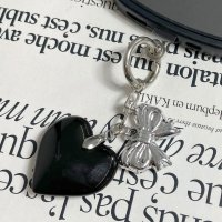 non-hedge/ノンヘッジ non－hedge シルバーリボンハートチャーム/507723585