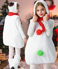 OSYAREVO/オシャレボ OSYAREVO 【ネット限定】キッズ 雪だるま コスプレ クリスマス/507723756