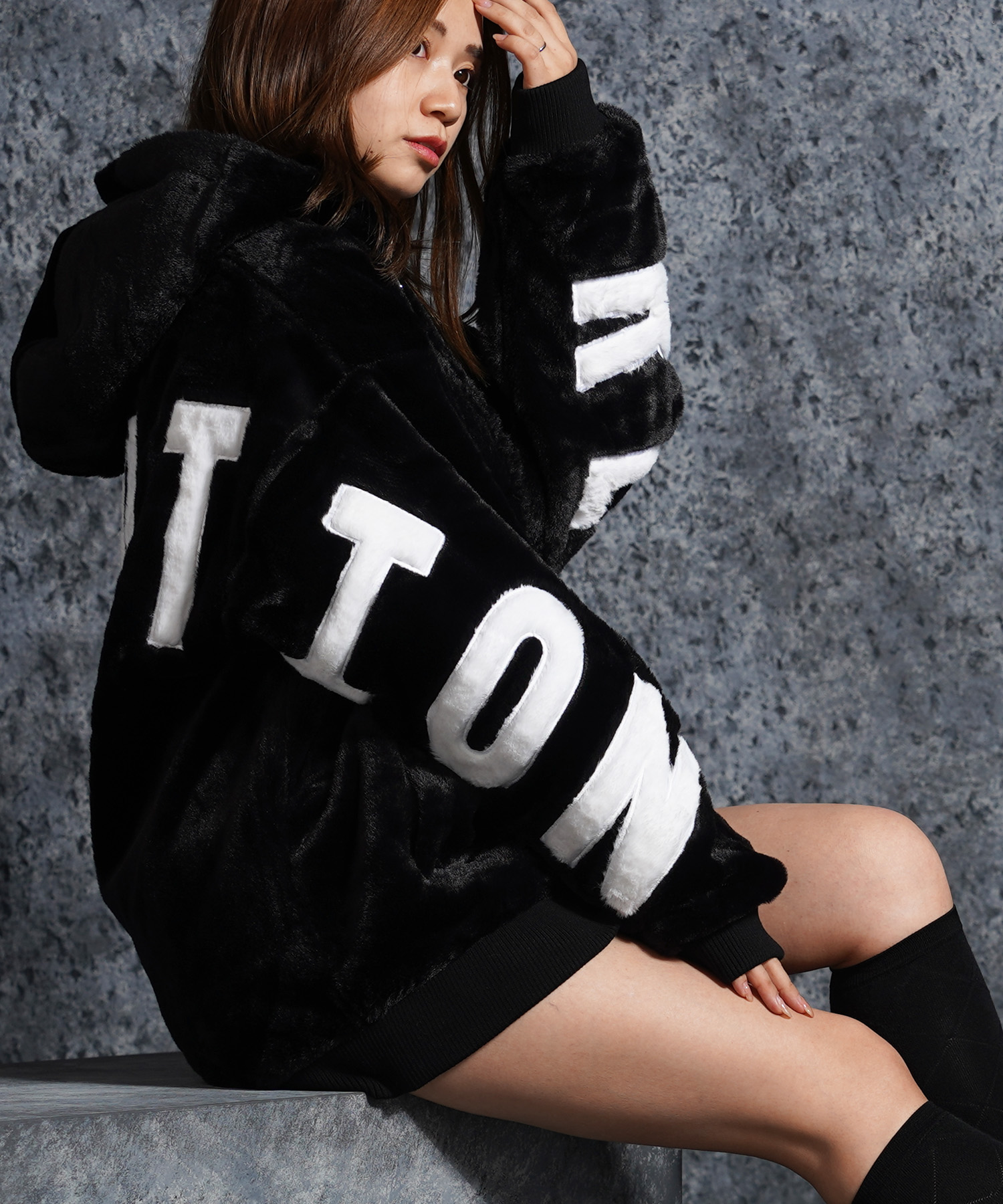 ワンフォークロージング 1111clothing ミンクタッチ ファー ワンフォークロージング 1111clothing ミンクタッチ ファー