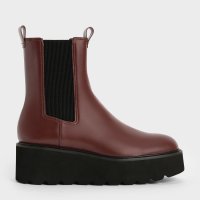 CHARLES & KEITH/プラットフォーム チェルシーブーツ/507175471
