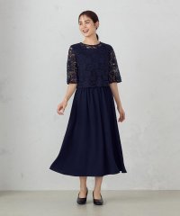 COMME CA ISM /２ｗａｙレースブラウス付き　ワンピース/507600165