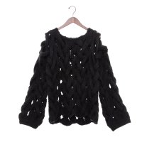 NOUNLESS/ナウンレス NOUNLESS OVER MESH KNIT/507645354