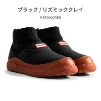 HUNTER/ハンター HUNTER スリッポン メンズ イン/アウト インシュレイティド ニッティド カフ スリッパー ブーツ MFS9002REN M IN/OUT PU/507646616