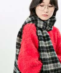 M TO R/REVERSIBLE CHECK MUFFLER CASHMEREMIX/507721933
