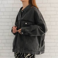 aquagarage/アクアガレージ aquagarage ビックシルエットデニムジャケット 春 秋 冬 M | アクアガレージ aquagarage/507723736