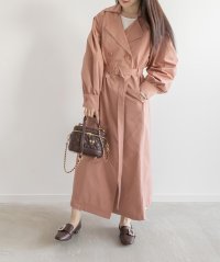 RANDA/ランダ RANDA フラワーカッティングトレンチコート/507723998