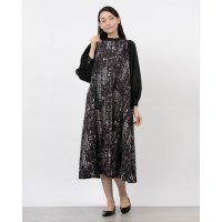 TONAL/トーナル TONAL パターンオンチェックドッキングワンピース/507724078