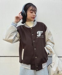 F.i.n.t/フィント F i.n.t バックロゴ刺繍スタジャン/507724313