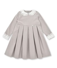 Tartine et Chocolat/ドライウェザーストレッチ刺しゅう襟ワンピース(110~130cm)/507724919