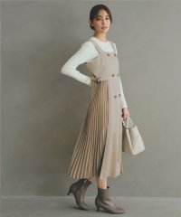 grove/マシュマロタッチサイドプリ―ツワンピース/507725559