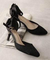 DEMETER/デメテル DEMETER 7.5cm パールヒール アンクルストラップ オケージョンパンプス/507725668