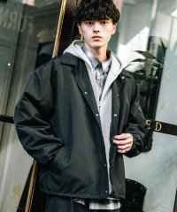 Rocky Monroe/ロッキーモンロー Rocky Monroe コーチジャケット ライトアウター ブルゾン メンズ レディース オーバーサイズ ドローストリング 無地 耐久性 撥水/507725765