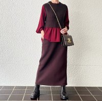 matute/マチュート matute マチュート 大人あか抜け ツヤ足し レイヤード風トップス/507725779