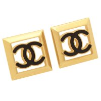 CHANEL/シャネル CHANEL ピアス ココマーク CCマーク ゴールド ブラック レディース CHANEL ABD872 B17093 NZ316/507725787