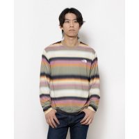 THE NORTH FACE/ザ・ノース・フェイス THE NORTH FACE メンズ 陸上/ランニング 長袖Tシャツ L/S Free Run FD Border Crew_ロングスリー/507725833