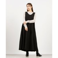 STYLEBLOCK/スタイルブロック STYLEBLOCK ツイルレイヤードフレアワンピース/507725970