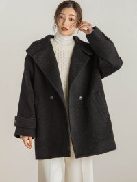 Droite Lautreamont/ドロワット ロートレアモン Droite lautreamont ミーテループカットシャギーコート/507726068