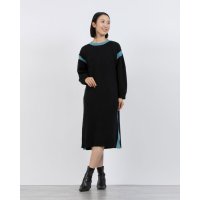 A.N.L/エー・エヌ・エル A.N.L 配色ニットワンピース/507726459