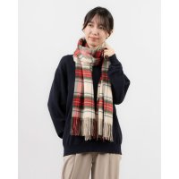 Cashmee/カシュミー Cashmee タータンチェックウェーブ カシミヤ 大判ストール カシミア100％/507091449