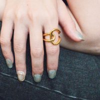 styiro/スタイロ styiro ニッケルフリー クロスライン メタルリング/507709763