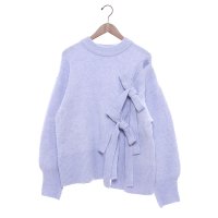 STYLEBLOCK/スタイルブロック STYLEBLOCK 7GGスリットリボンニットプルオーバー/507725956