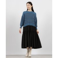 A.N.L/エー・エヌ・エル A.N.L ボーダーニットドッキングワンピース/507726460