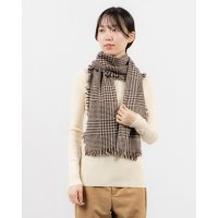 Cashmee/カシュミー Cashmee グレンチェック 広幅 カシミヤ マフラー カシミア100％/507726462