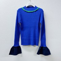 HCAE/エイチシーエーイー HCAE FLARE SLEEVE KNIT TOP/507726821