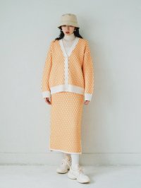 HCAE/エイチシーエーイー HCAE JACQUARD KNIT CARDIGAN/507726833