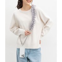 Honeys/ハニーズ Honeys パールフリルストラップ ストラップ スマホストラップ ネックストラップ パール調 フリル 長め レディース/507726860