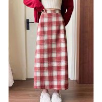 miniministore/ミニミニストア miniministore チェック柄タイトスカート バックスリット/507727157