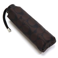 COACH/コーチ COACH コーチ 折り畳み傘 晴雨兼用 レディース COACH Folding umbrella 日傘 雨傘 UVカット率99% カーキ×サドル C4/507727220